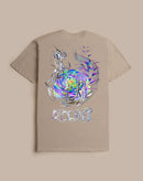 Camiseta Blunt Flora - Creme