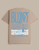 Camiseta Blunt Oversized Metamo - Creme