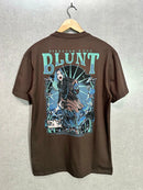 Camiseta Blunt Giallo Marrom