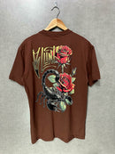 Camiseta Blunt Scorpion Flower Marrom