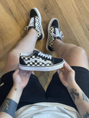 Vans Old Skool Primary Checkerboard Black White