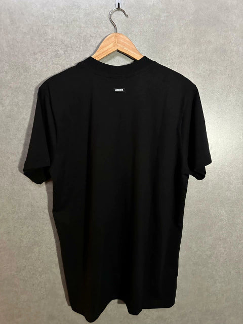 Camiseta Hocks Logo Letter Preta