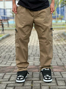 Calça Cargo Rip Stop Wats World Bege