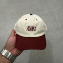 Boné Dad Hat Plano C Logo Off-White/Bordo