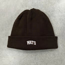 Gorro Wats College Marrom