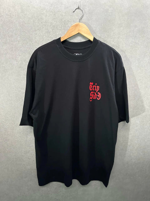 Camiseta Oversized Trip Side Celestial Thugz Preta
