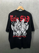 Camiseta Oversized Trip Side Celestial Thugz Preta