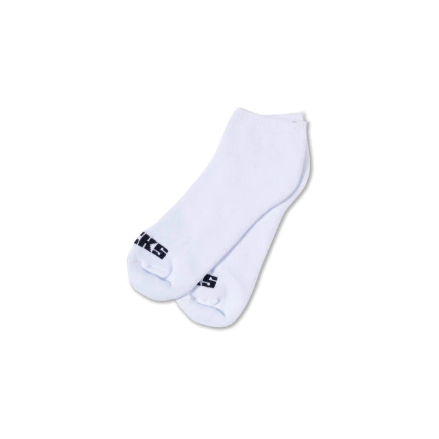 Meia Cano Curto Hocks Logo Branca