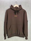 Moletom Canguru Plano C Hoodie Flames Marrom