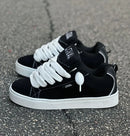 Tesla x Lokal Tag Preto/Branco Refletivo Prata