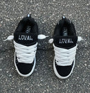 Tesla x Lokal Tag Preto/Branco Refletivo Prata