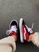 Tenis Mad Rats Preto/Vermelho Old School