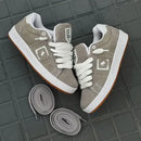 Qix Combat Suede Cinza/Branco