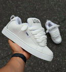 Tesla x Lokal Tag Branco Refletivo Prata