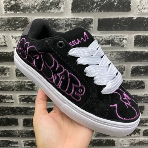 Tesla Hertz Black White Purple